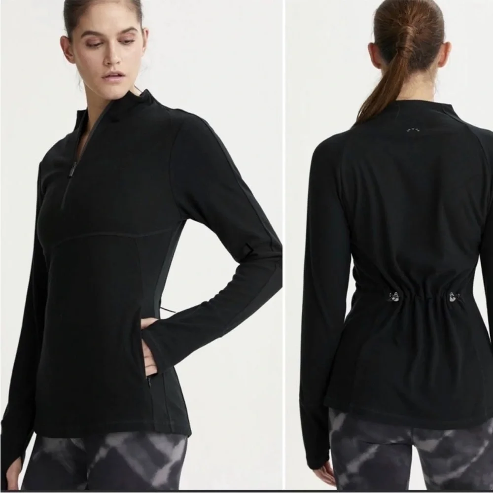 Varley Formosa Half Zip Black Small - Picture 3 of 9